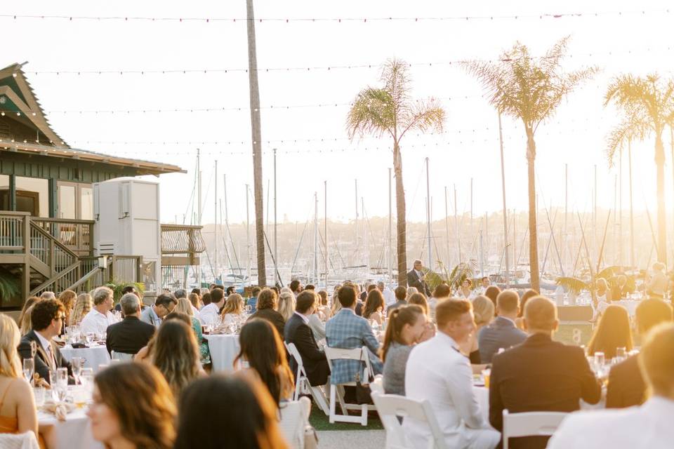 Perfect ocean backdrop