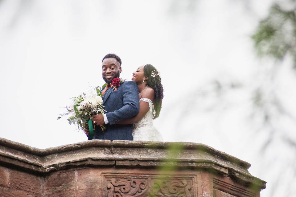 Nigerian Couple's Wedding Day