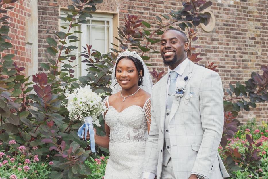 Nigerian Couple's Wedding Day