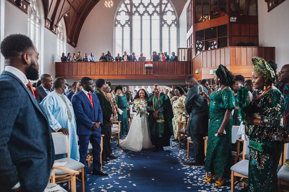 Nigerian Couple's Wedding