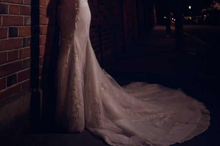 Bridal Portrait Shoot at Night