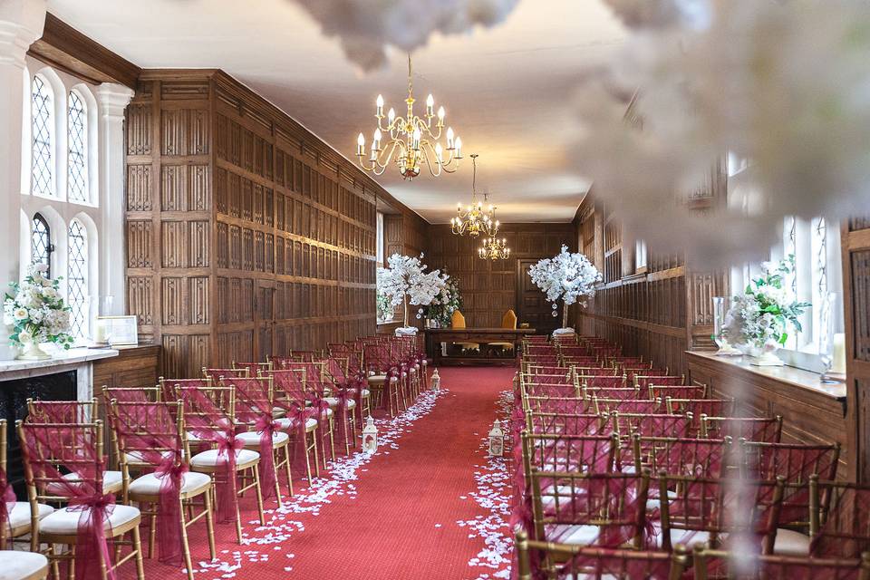 Wedding in Gosfield Hall,Essex