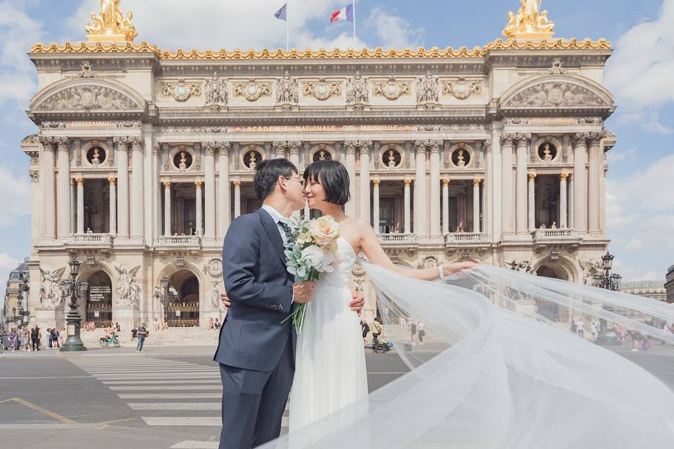 Post-Wedding Photos in Paris