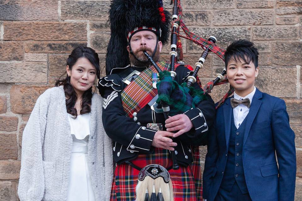 Same Sex Wedding in Edinburgh