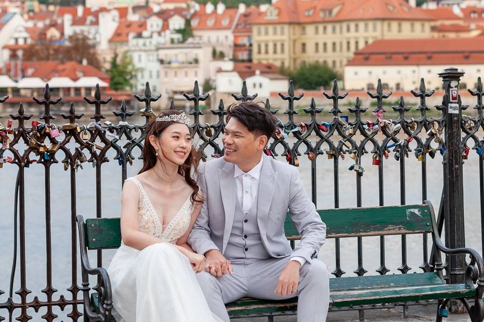 Paris and Prague PreWeddings