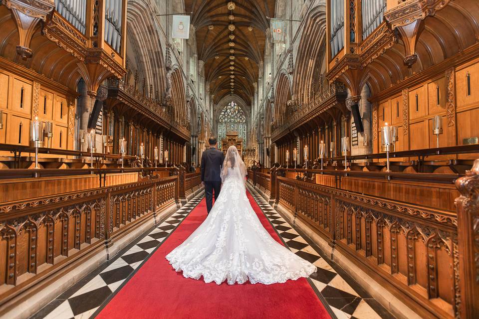Wedding PhotoShoot in York, UK