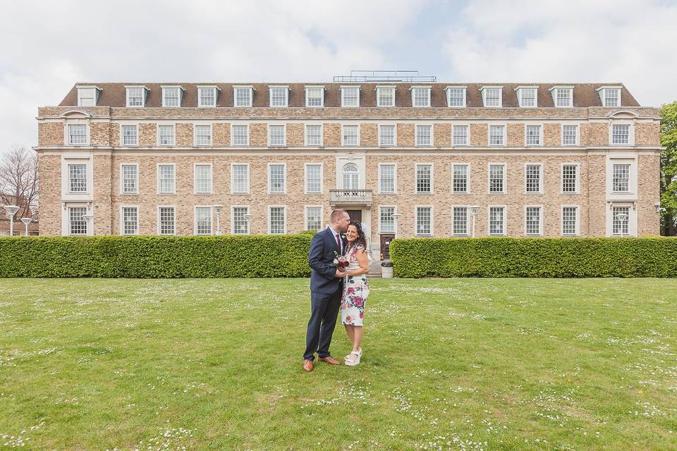 Elopement Photo in Cambridge