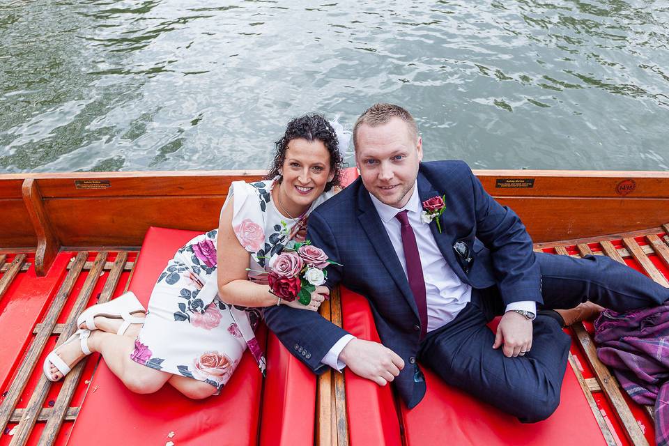 Elopement Photo in Cambridge