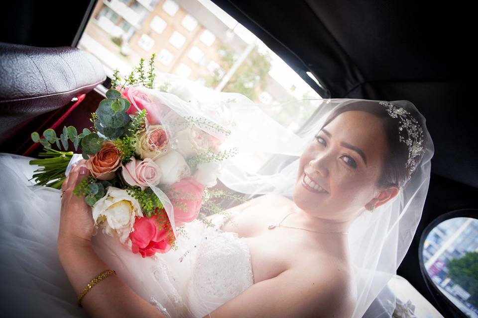 Filipino Couple's Wedding Day