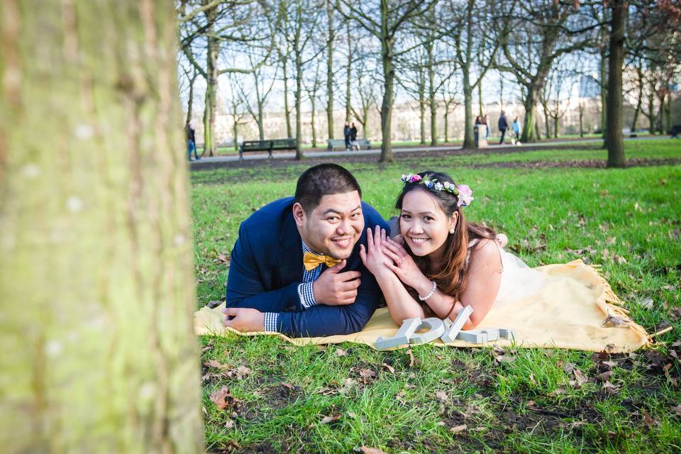 Filipino Couple's Pre-Wedding