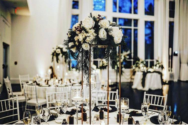 Winter centerpiece