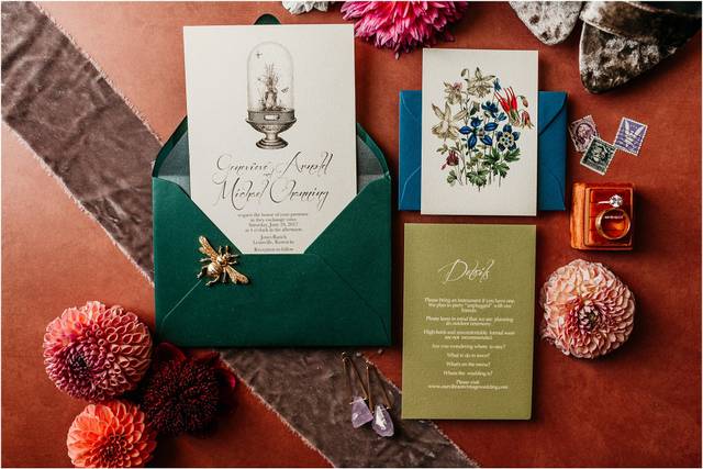 Invitation cards - Laura Patrick Photography