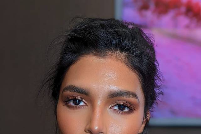 Messy updo