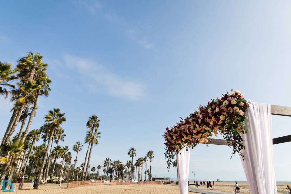 Casa del Mar Beach Wedding