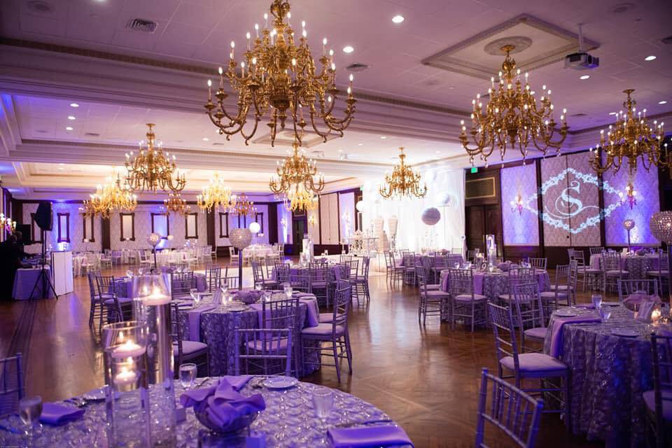 The ballroom