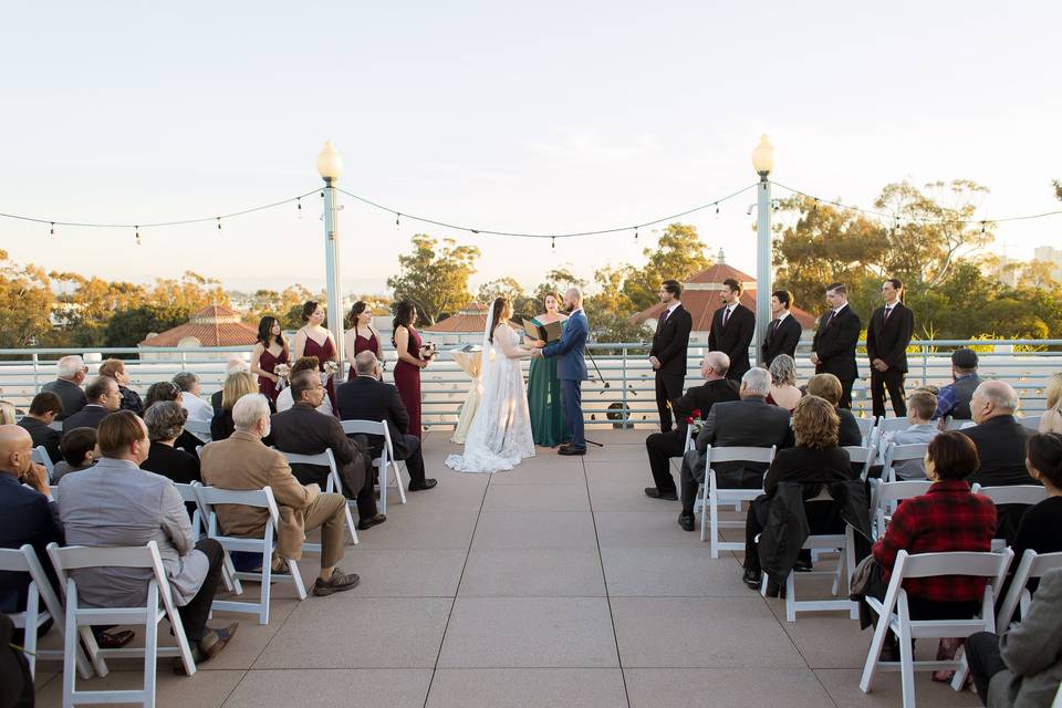 Rooftop Ceremony