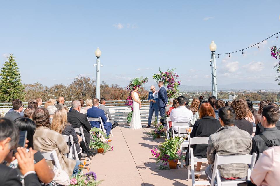 Rooftop Ceremony