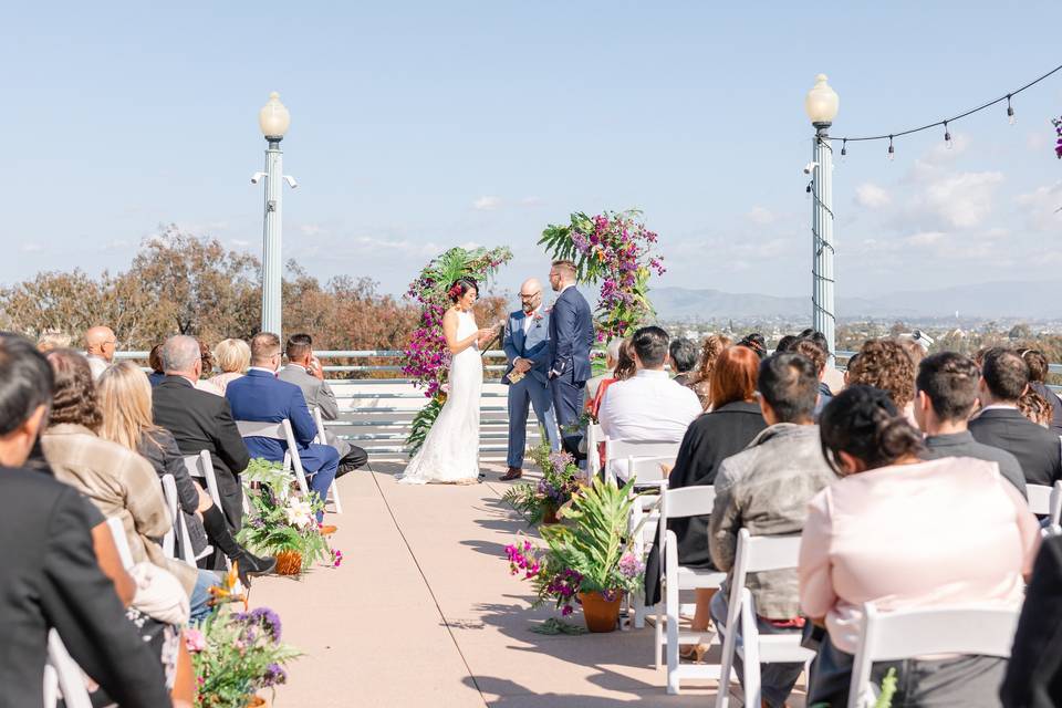 Rooftop Ceremony