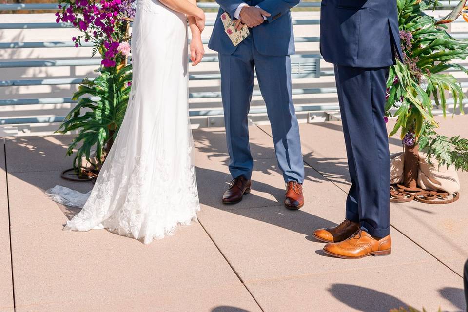 Rooftop Ceremony