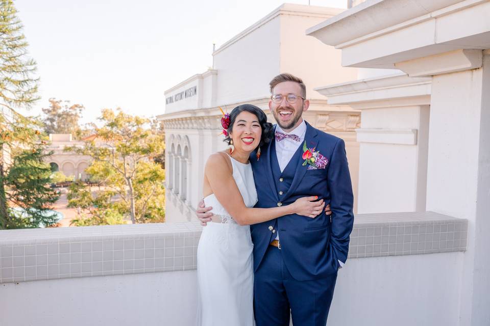 Wedding Party Room Balcony