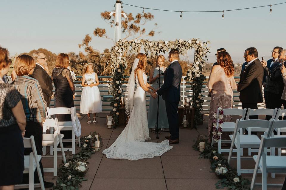 Rooftop Ceremony