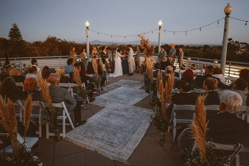 Rooftop Ceremony