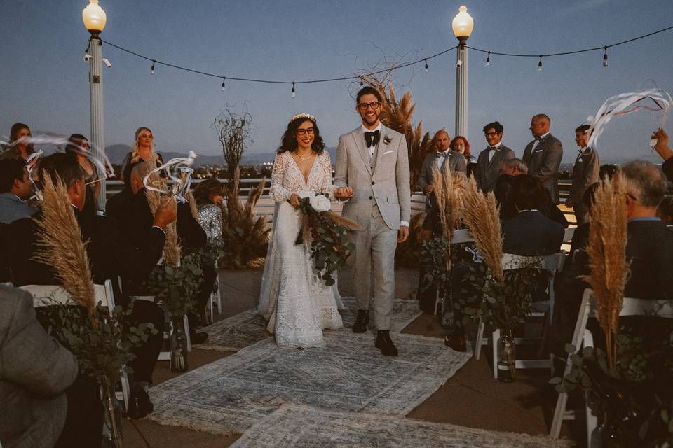 Rooftop Ceremony