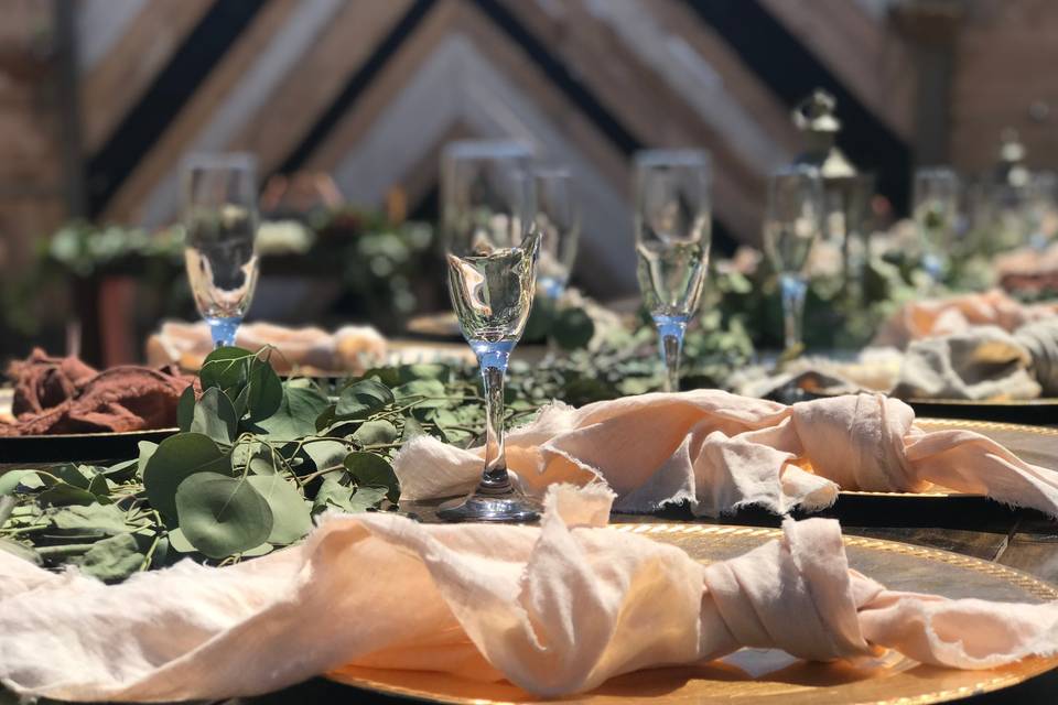 9.14 Table setting