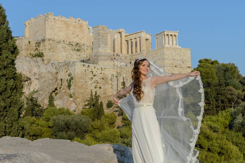 Wedding in Athens, Greece