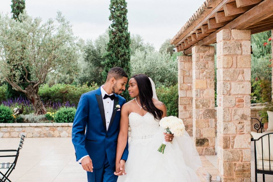 Winery wedding in Greece