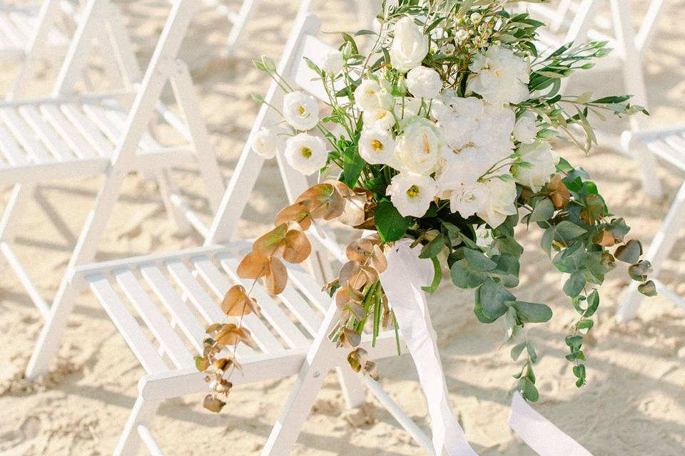 Beach wedding Greek Island