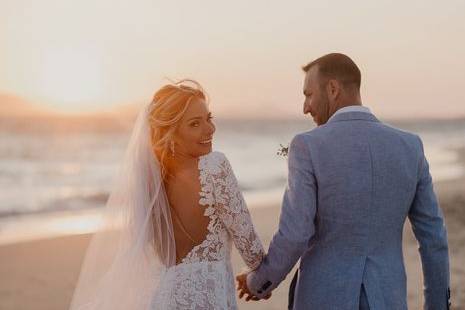 Beach Wedding in Naxos