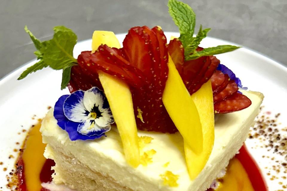 Lemon Tres Leches Cake