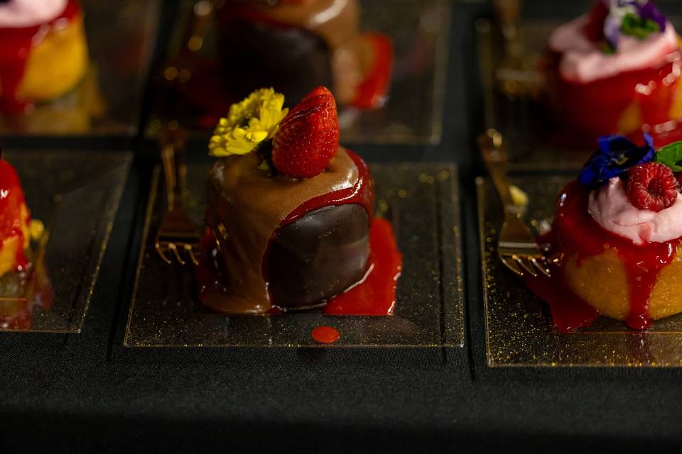 Brownie Ganache Cheesecake