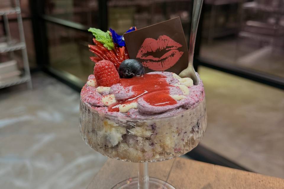 Berry Mascarpone Martini