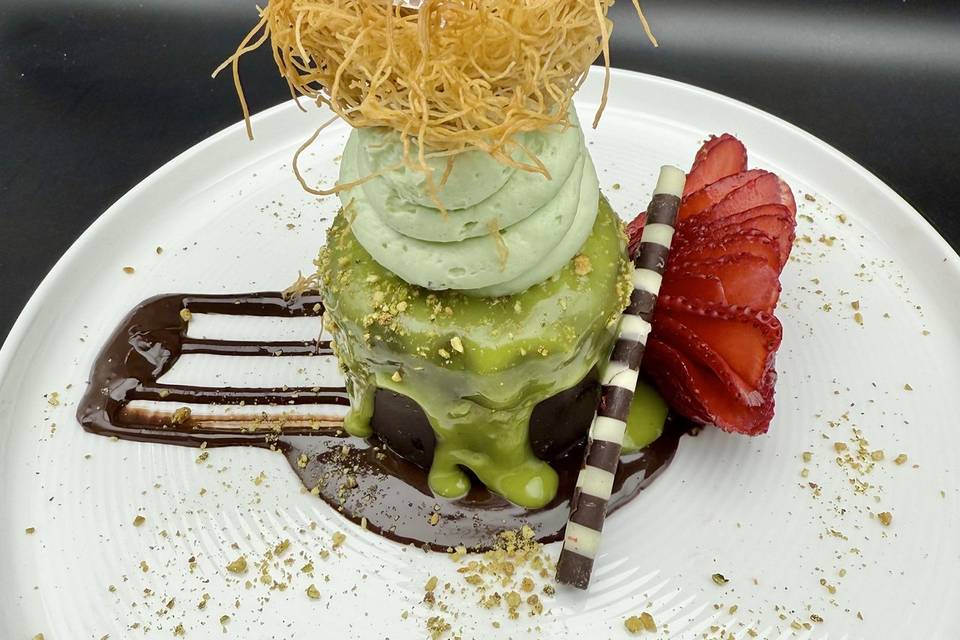 Dubai Chocolate Cheesecake
