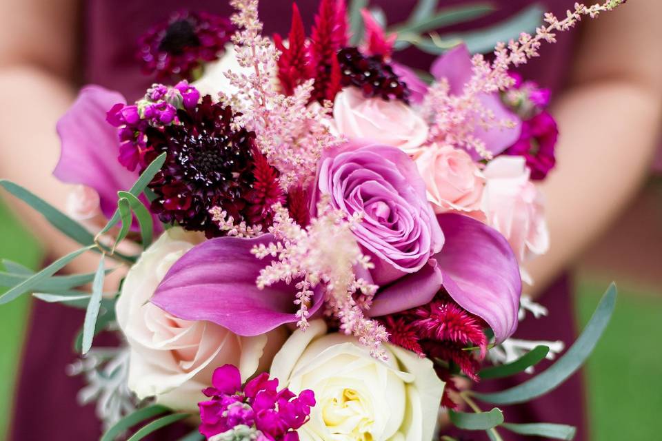 Purple bouquet