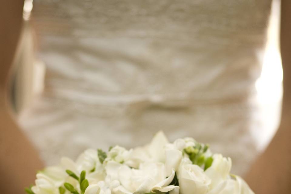 Classic white bouquet