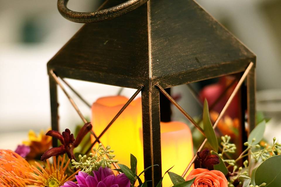 Lantern centerpiece