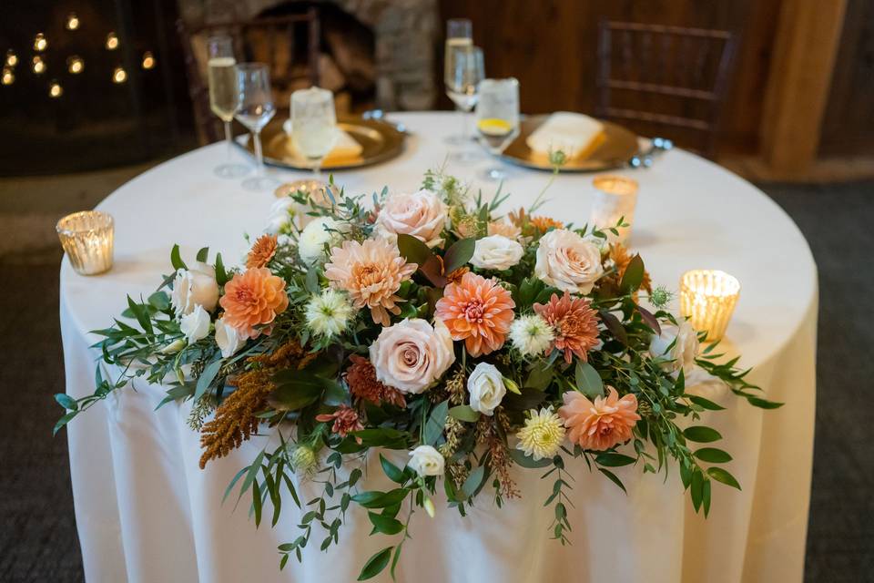 Sweetheart table