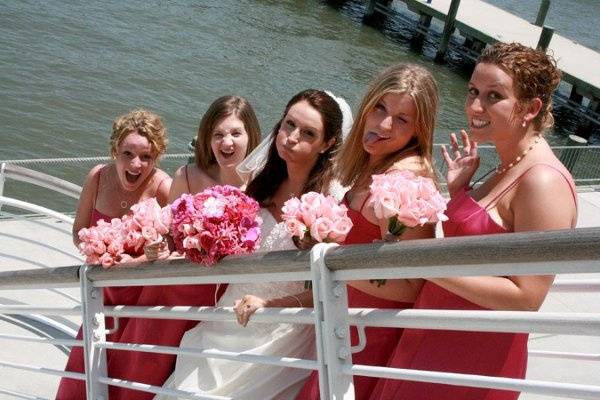 Bridesmaids with Bride