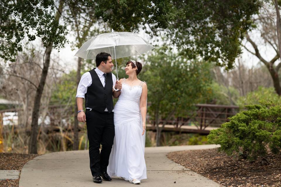 Couple at Heather Farms