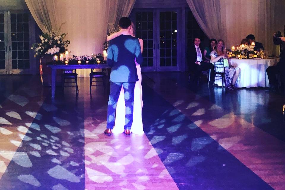 First dance with hearts