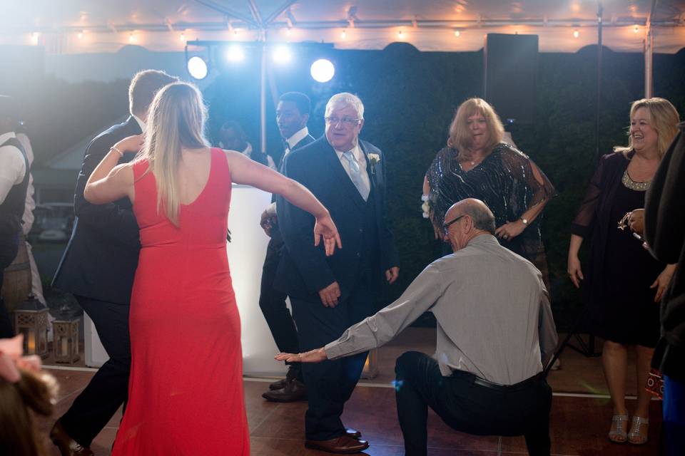 Old Gold trail wedding