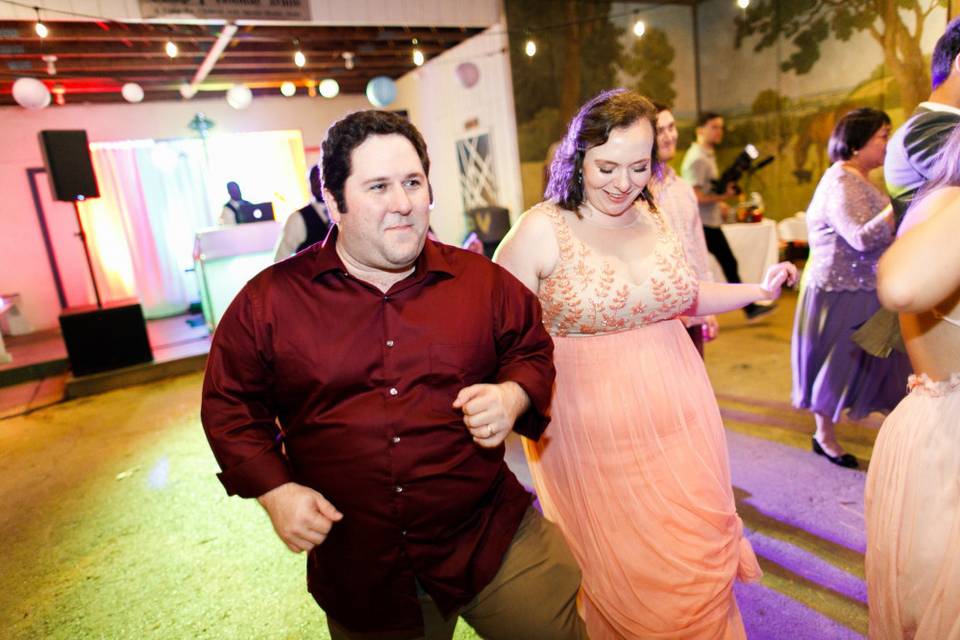 Camp Holiday Trails wedding