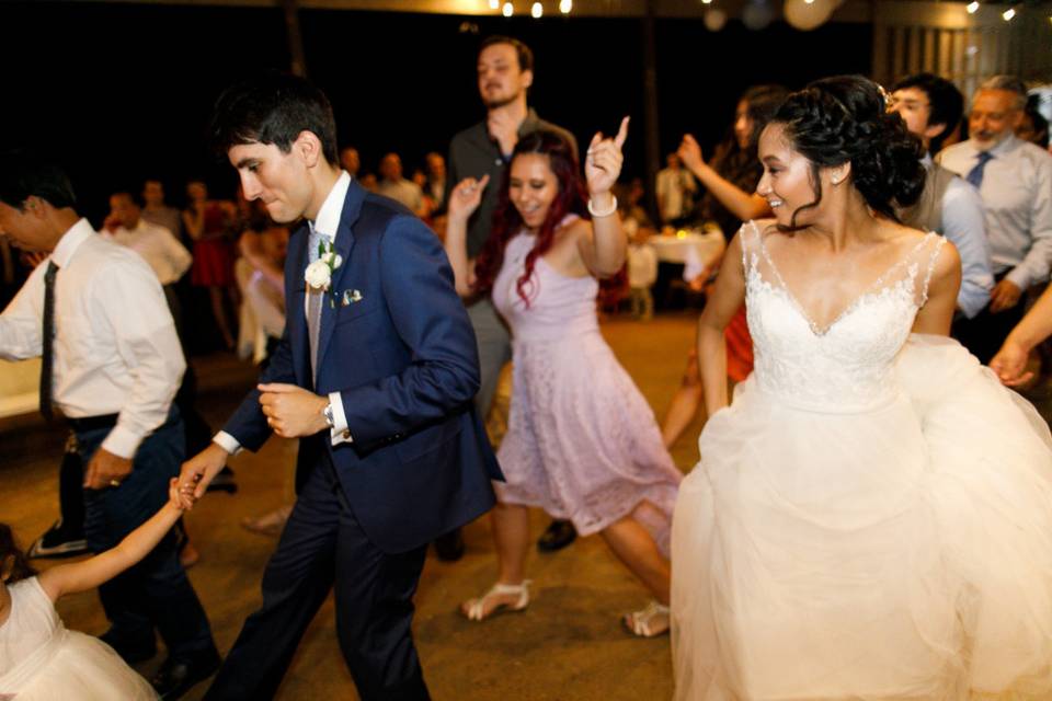 Camp Holiday Trails wedding