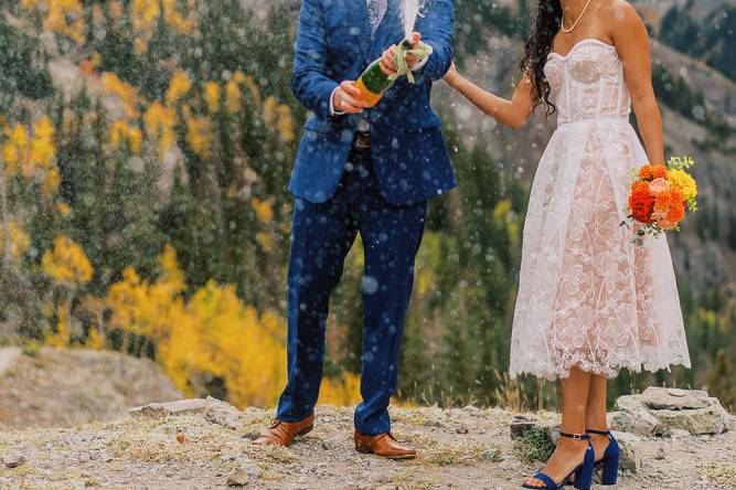 Fall elopement