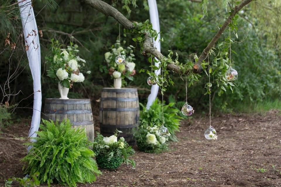 Ceremony decor - Christine K Photography