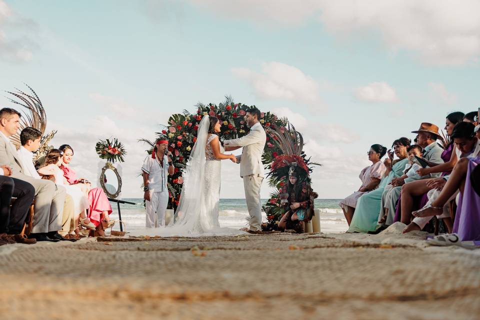 Lorena & Mo mayan ceremony