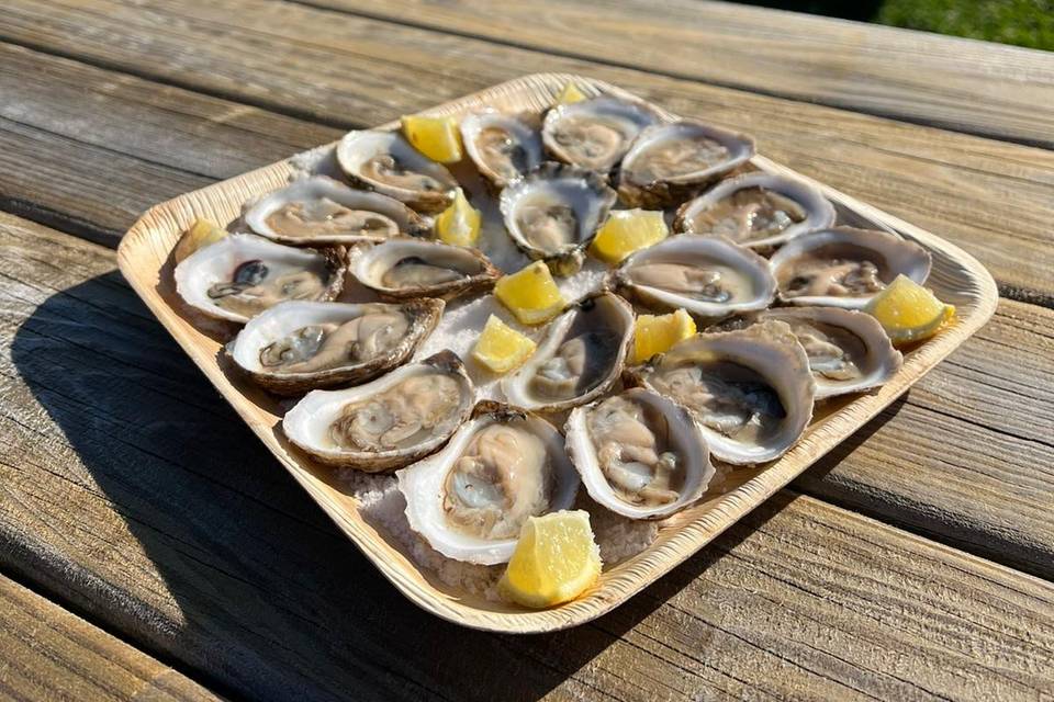 Raw Oyster Platter for Two